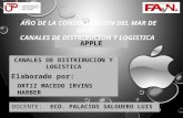 Canales de Distribución y Logística - Apple