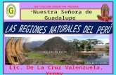Las regiones naturales del perú  2º