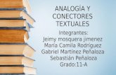 Analogias y conectores textuales