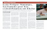 Entrevista Luis Felipe Naranjo - Asoc. Colombianos Elche