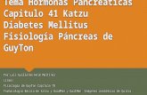 Hormonas pancreaticas y el medicamento usado en el tratamiento para la diabetes