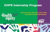 DHPE_Internship Presentation2015