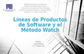 Líneas de productos de software y el método