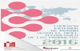Comercio exterior de Bizkaia según el nivel tecnológico de los productos -2016