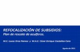 Refocalización de subsidios: Plan de rescate de acuíferos, Reunión Regional en Mexicali