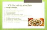 Chilaquiles verdes