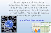 Proyecto obtención indicadores de servicios tecnológicos que ofrece la dtic en el sistema scsss