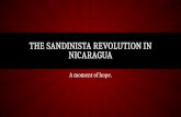 Sandinista revolution in nicaragua