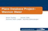 Wannon water presentation