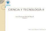 Clase 2   La materia viva - Ciencia y Tecnologia II