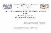 Cuaderno de ejercicios de cálculo diferencial
