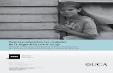 Pobreza infantil en las Ciudades de la Argentina