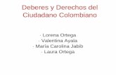 Derechos y deberes sociales del ciudadano colombiano