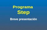 Presentación Programa Step
