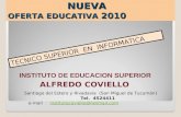Nueva oferta Educativa 2010