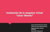 Instalacion de Linux Ubuntu