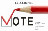 funciones y clasificación de las elecciones