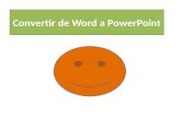 Convertir de word a power point