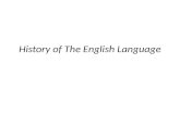 Historia de la lengua inglesa