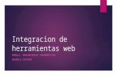 Integracion de herramientas web