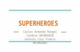 Superheroes presentation
