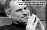 10 frases ilustradas de Steve Jobs para Emprendedores.