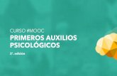 Memoria Curso (2a. edición) PRIMEROS AUXILIOS PSICOLÓGICOS (UAB) en Coursera