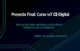 Proyecto final  IoT   Jorge Villalobos Cascante