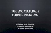 Turismo cultural y turismo religioso