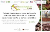 S3.p2.1 b Caja de herramienta para mejorar la toma de decisiones de las familias cacaoteras frente a cambio climático