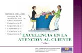 [Pd] presentaciones   excelencia atencion cliente
