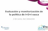Innobasque - Evaluación y monitorización de la política de I+D+i vasca