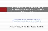 Evaluación del Subprograma “Administración del Sistema Tributario” / Francisco Javier Salinas Jiménez- Universidad Autónoma de Madrid