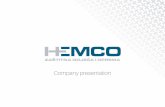 Hemco   company presentation