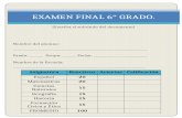 Examen final 6° 2013 2014