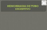 Hemorragia de tubo digestivo superior