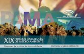 Resumen de méritos de la modalidad Empresa y Medio Ambiente en el XIX Premio Andalucía de Medio Ambiente