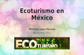 Ecoturismo en México