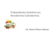 Tratamiento nutricio en ileostomía colostomía