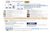 Programa Congreso Internacional de  Informática Forense y Hacking Etico