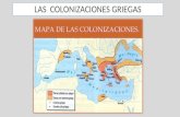 Las colonizaciones griegas