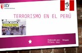 TERRORISMO EN EL PERÚ