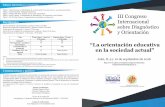 III Congreso Internacional sobre Diagnóstico y Educación : La orientación educativa en la sociedad actual