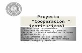 Presentación proyecto cooperación Institucional