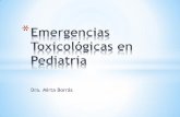 Mesa 4 emergencias toxicológicas en pediatría ata 2016