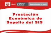 Subsidio/Prestación Económica de Sepelio del SIS