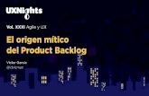 UXN 04-31 - El origen mítico del Product Backlog