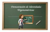 Tutorial demostración de identidades trigonométricas