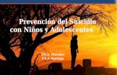 La prevencion del suicidio en niños y adolescentes