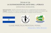 La Sustanciación del Juicio Oral y Público  en Nicaragua.